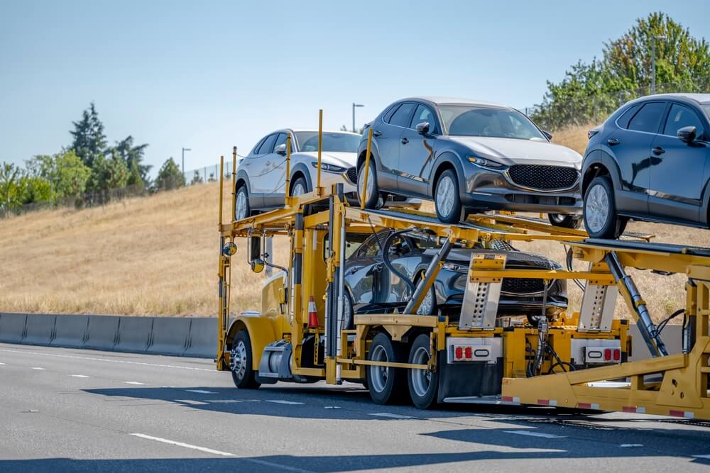 Open Car Carrier Transport Cerritos